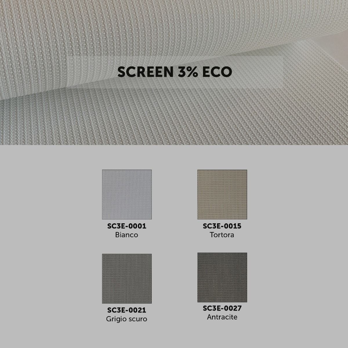 Tende a Rullo con tessuto Filtrante Microforato "Screen 3% Eco Friendly" - 18338 - immagine 12
