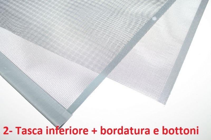 Rete in fibra zanzariere tagliata a misura per sostituzione € 9.90