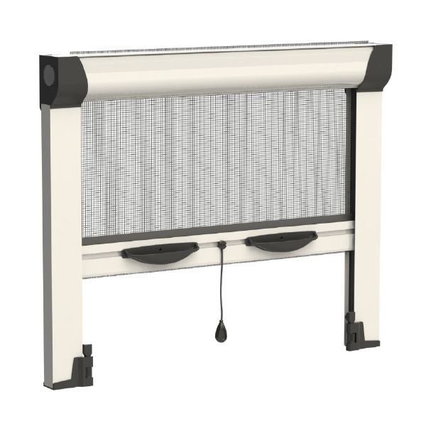 Zanzariera a molla verticale a rete senza bottoncini Wind 42 Simply € 38.37